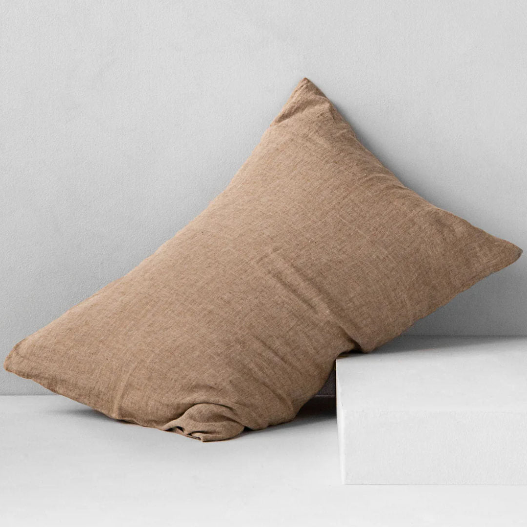 Basix Standard Pillowcase | Brun - Suzie Anderson Home