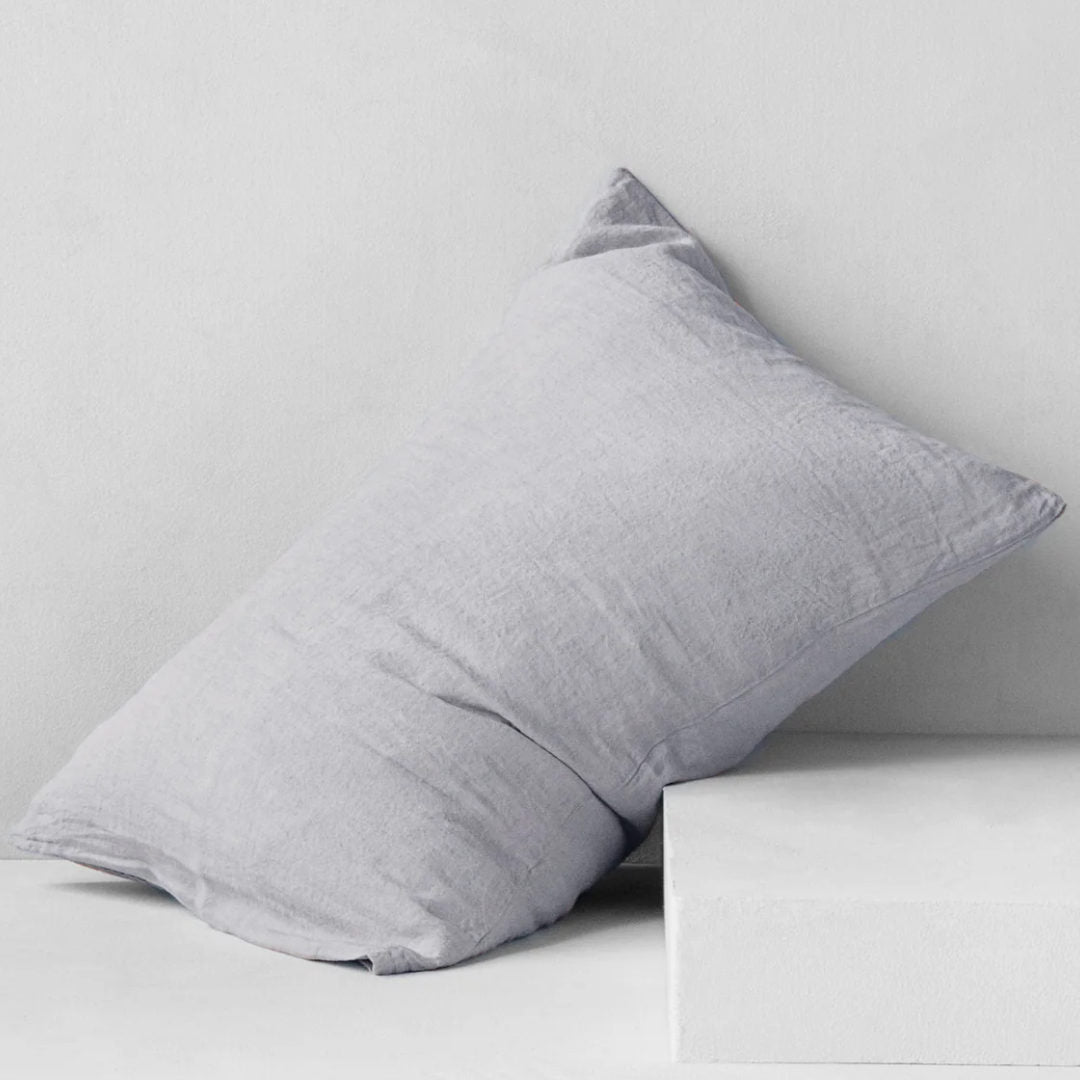 Basix Standard Pillowcase | Fog - Suzie Anderson Home