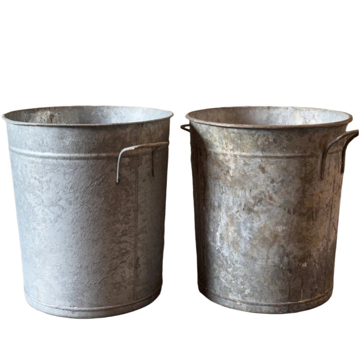 Belgian Galvanised Metal Tub (BOWRAL) - Suzie Anderson Home