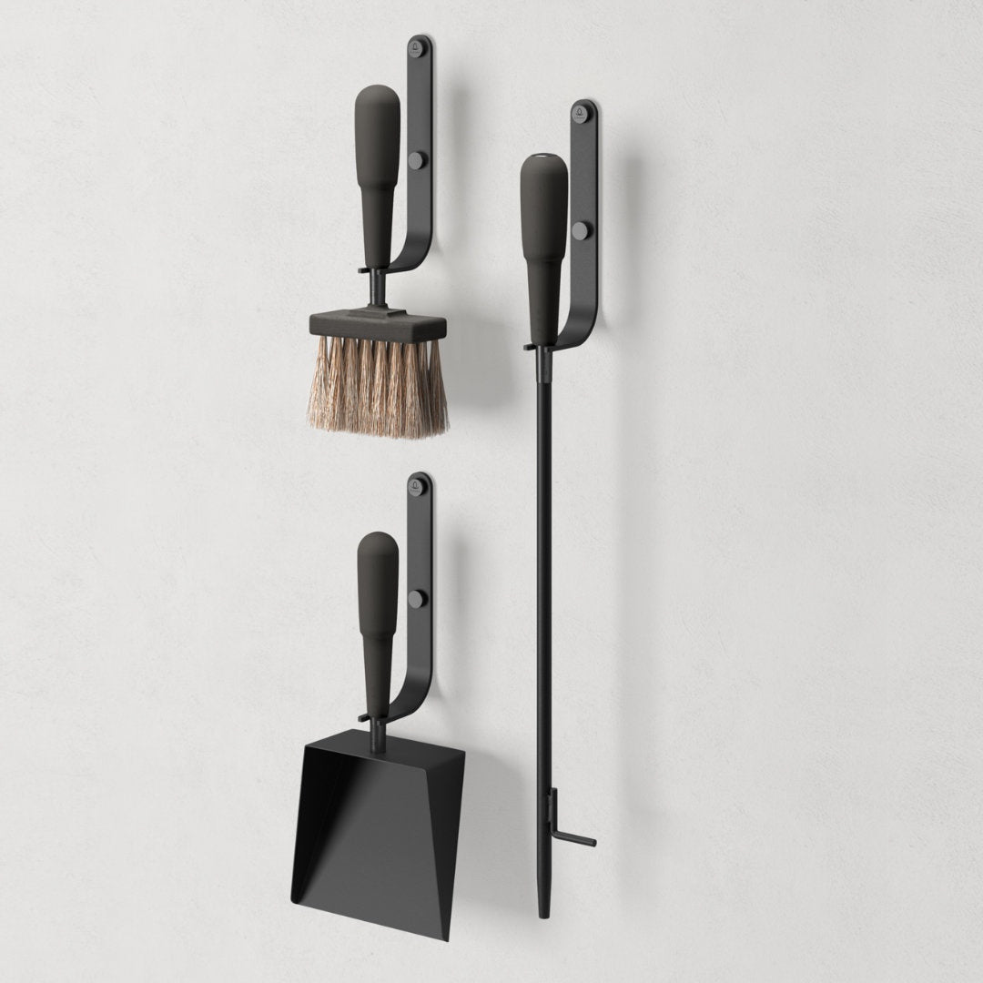 Eldvarm 5 PIECE Emma Wall Set | Noir