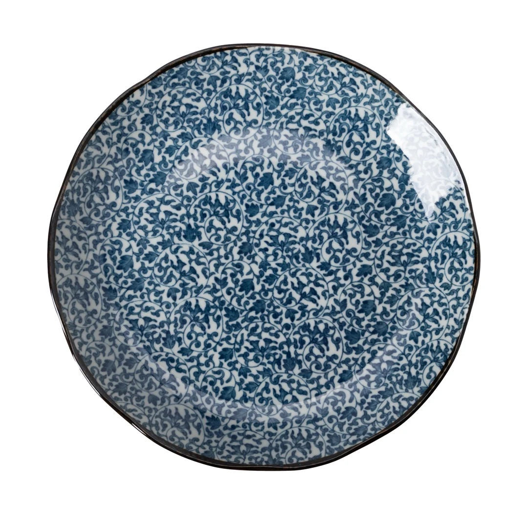Kyo Karakusa Round Plate