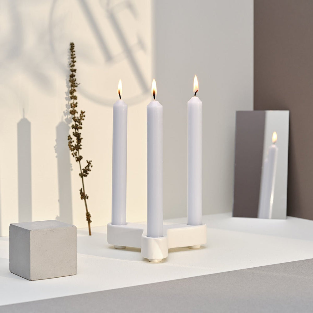BOX OF 12 Dinner Candle | Nuage Pastel | Made in France (Pay for 11, Get 12) - Suzie Anderson Home