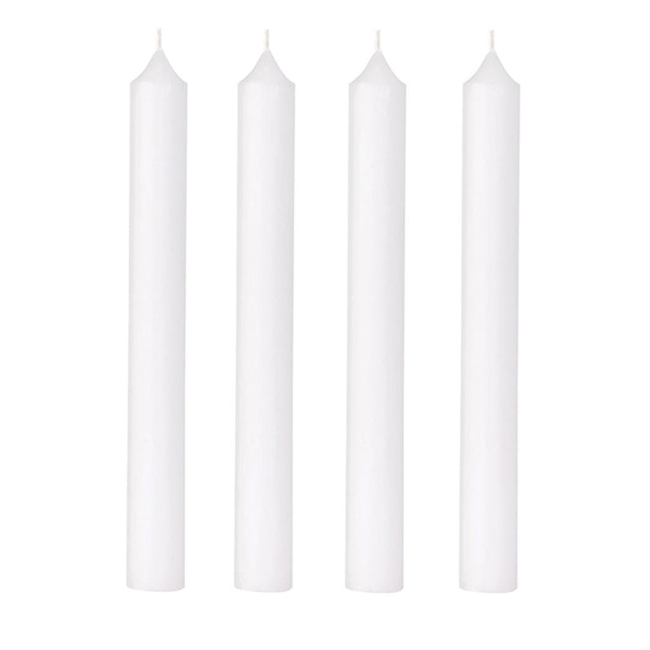 BOX OF 12 Dinner Candle | White | Made in France (Pay for 11, Get 12) - Suzie Anderson Home