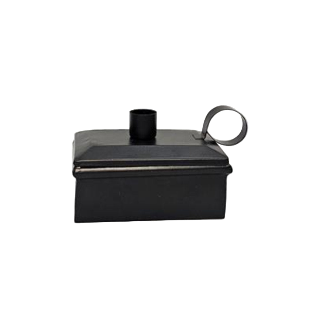 Small Black Candle Stand Box | 12.5 x 8 x 5cm