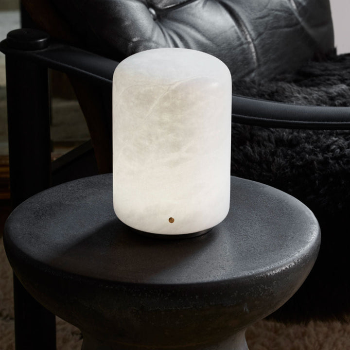 Capsule Alabaster Table Lamp Capsule | 30cm - Suzie Anderson Home