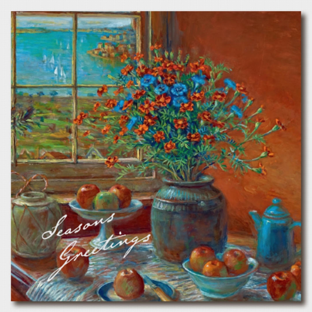 BIP-6918 | Margaret Olley | Christmas Card & Envelope