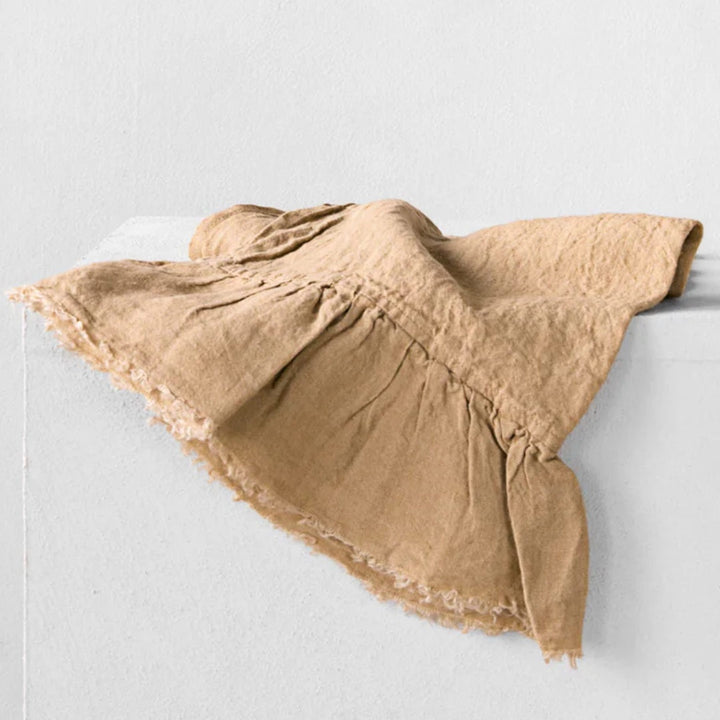 Kristine Guest Towel + Ruffle | Carmel *NA