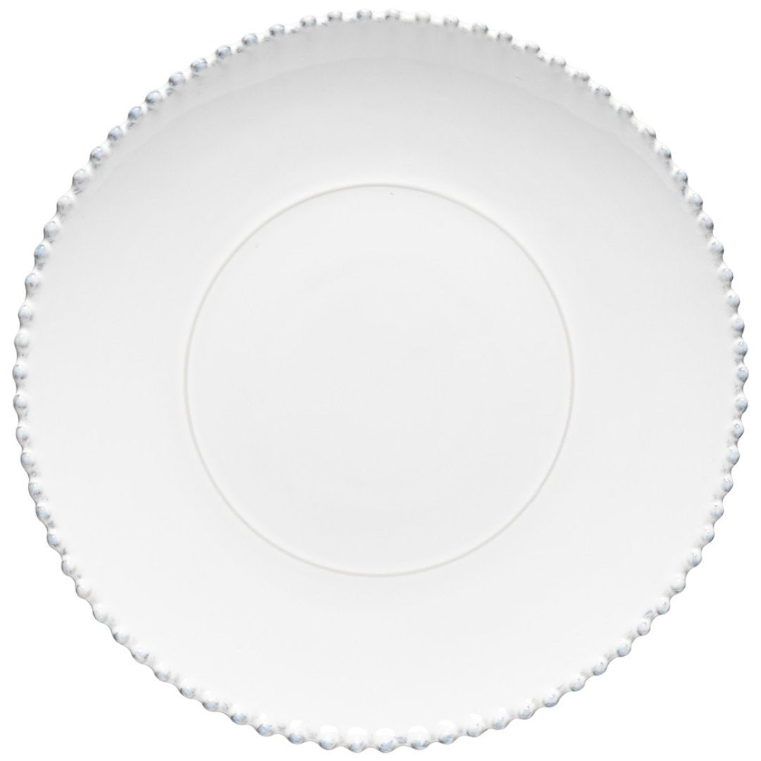 Charger Plate/Platter | Pearl | Made in Portugal | White | 33cm - Suzie Anderson Home