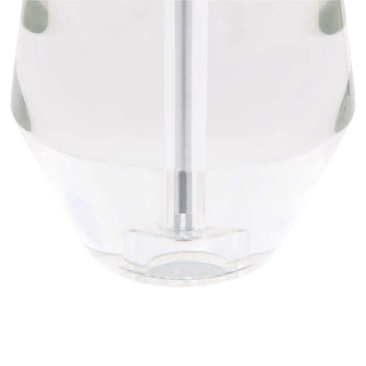 Chizelle Crystal Table Lamp with White Shade | Overall H68 x W42cm - Suzie Anderson Home