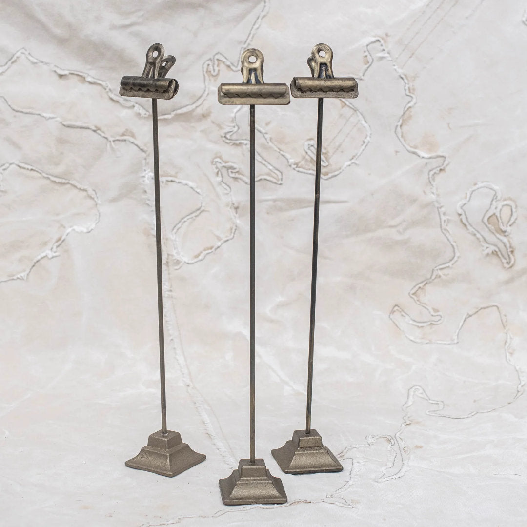 Standing Metal Clips | Tall