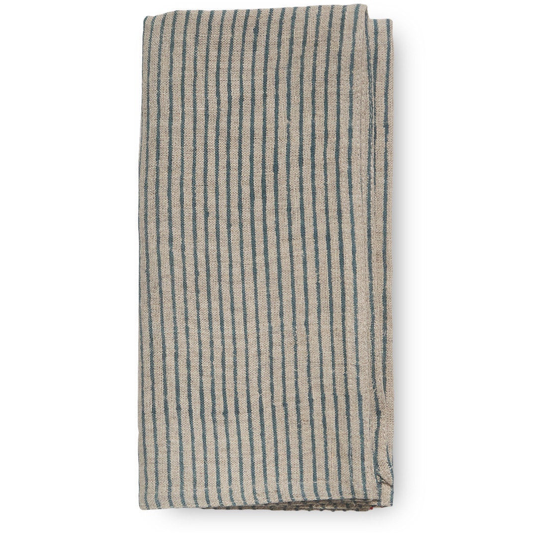 Adelle Stripe Linen Napkins SET OF 4 | Blue
