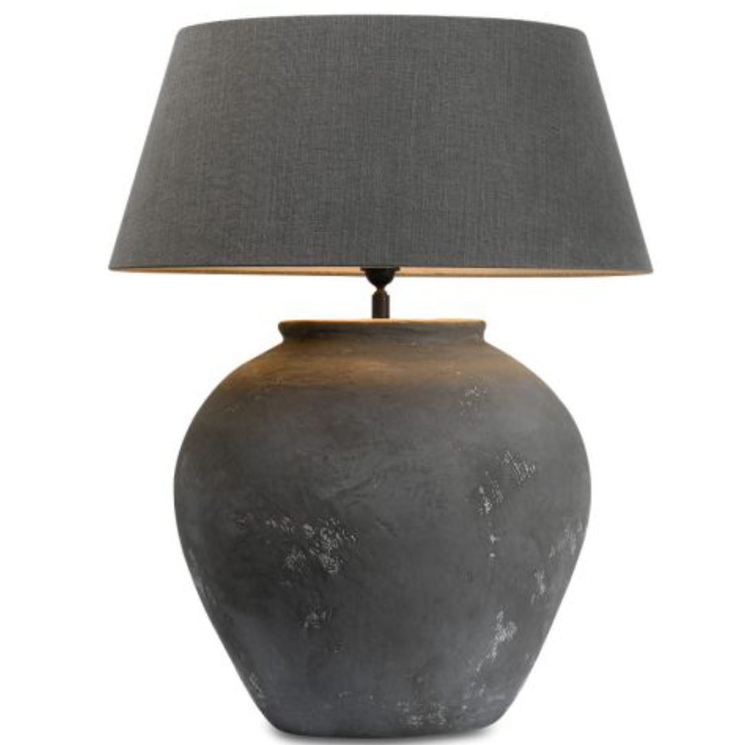 Coronzoli Jug Lamp Base | Grey | W46 x H55cm - Suzie Anderson Home
