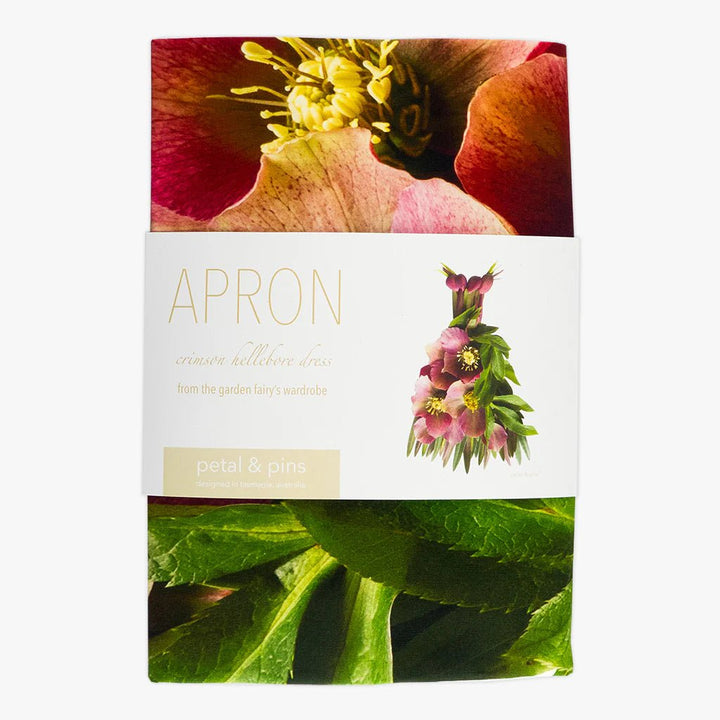 Crimson Hellebore Apron - Suzie Anderson Home