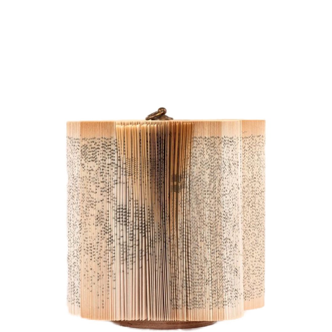 Crizu Book Sculpture Crafted in Italy by Hand | Log | Small - Suzie Anderson Home