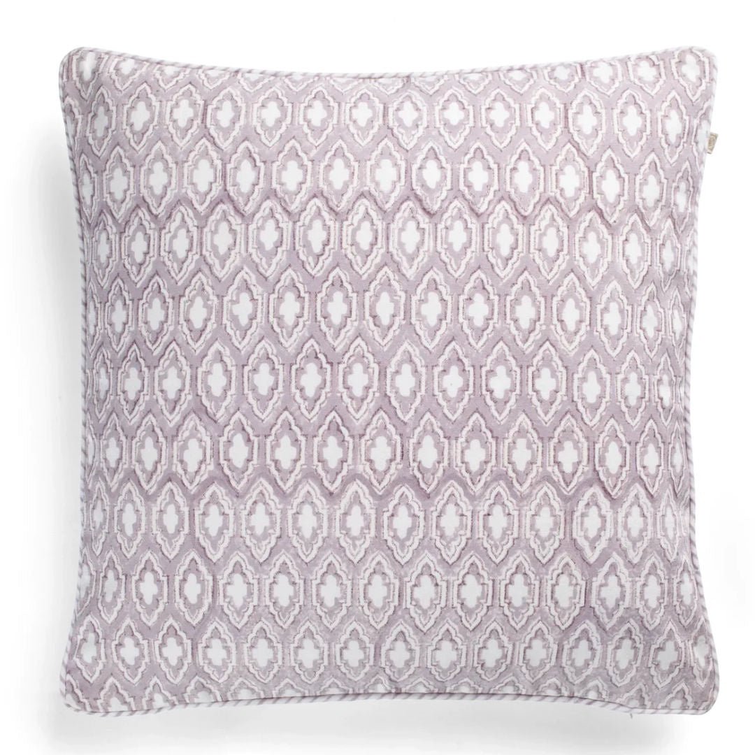 Cross | Cotton Cushion Cover | Lilac | 50x50cm - Suzie Anderson Home