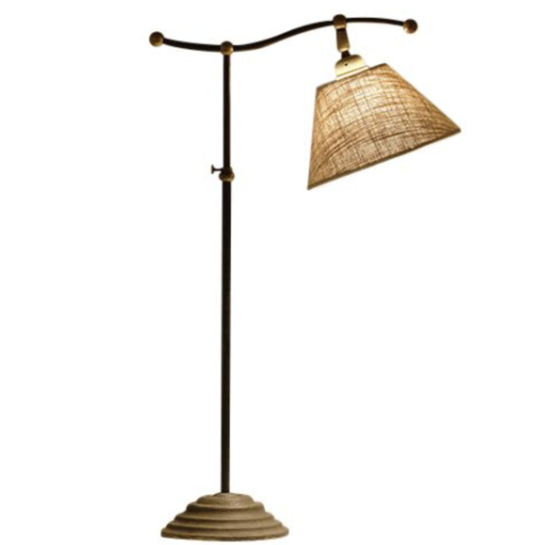 Andos Adjustable Desk Lamp | excludes shade | Bronze | H50-65cm