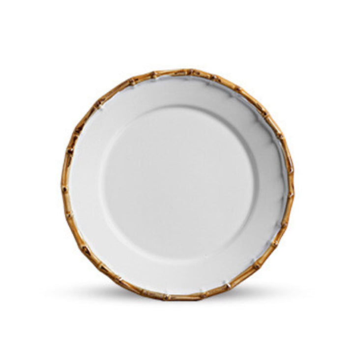 Ishla Bamboo Trim Dessert Plates | set of 4