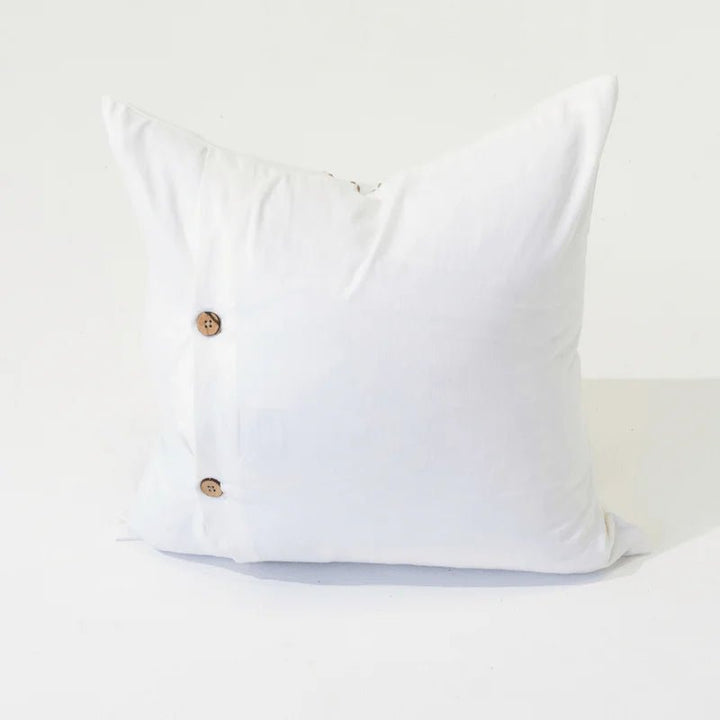 Dot Drop Circles White Cushion Cover | 50x50cm - Suzie Anderson Home