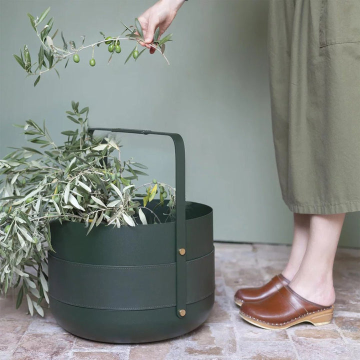 Eldvarm Emma Wood Basket | Foret - Suzie Anderson Home