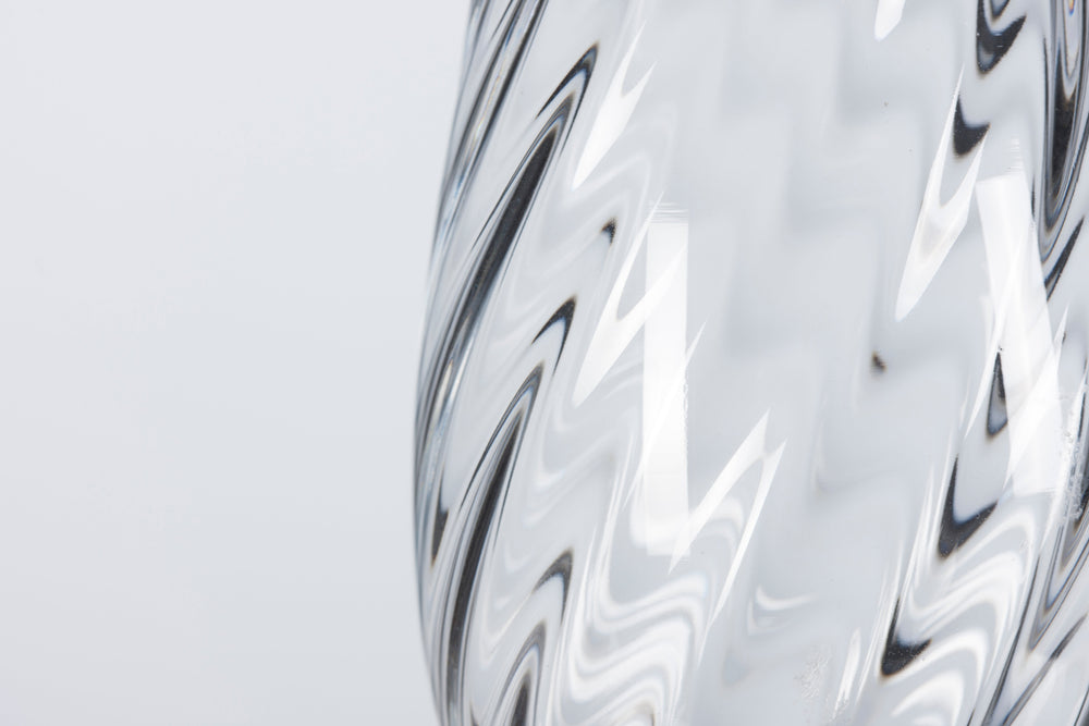 Erin Turned Glass Candleholder | Flamant Belgium #NA - Suzie Anderson Home