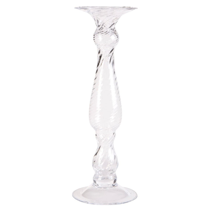 Erin Turned Glass Candleholder | Flamant Belgium #NA - Suzie Anderson Home