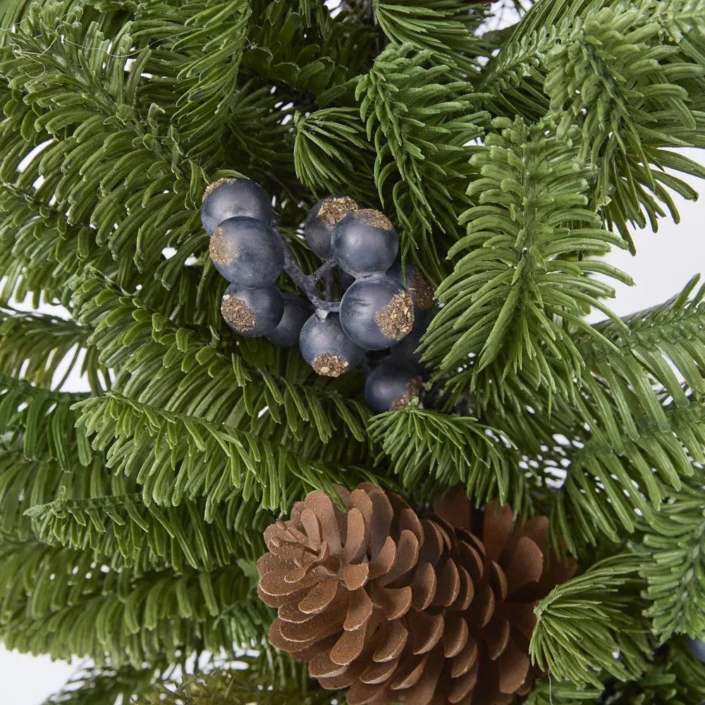 Pine And Blueberry Wreath | W61cm