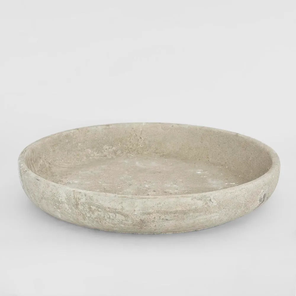 Shara Natural Terracotta Shallow Bowl | W50cm
