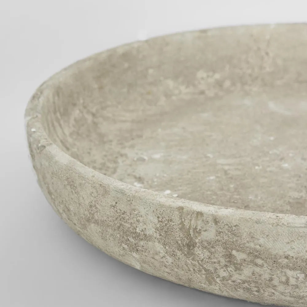 Shara Natural Terracotta Shallow Bowl | W50cm