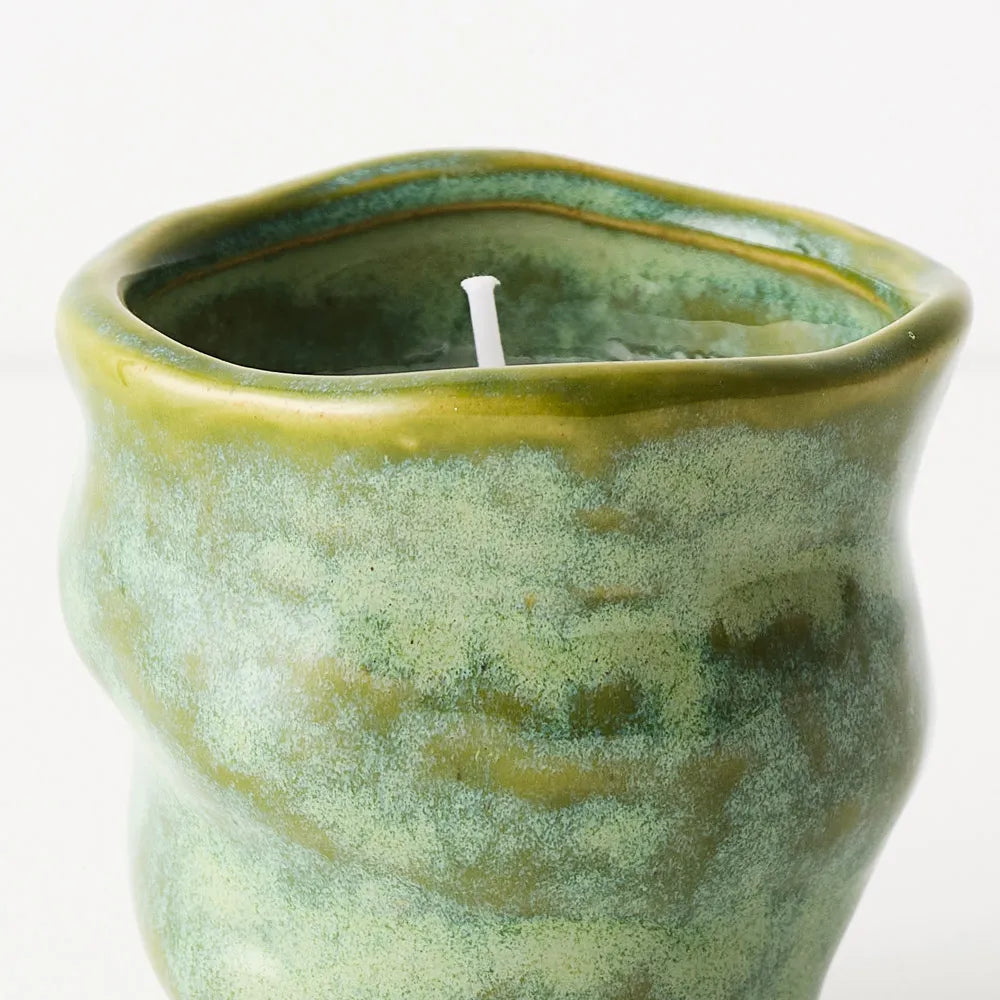 Mae Fig Scented Candle | Basil | 8x8cm