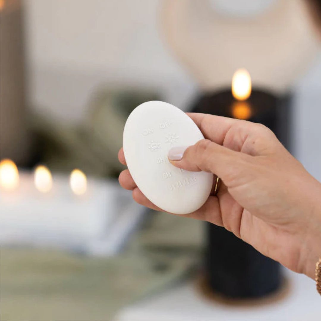 Flameless Candle Silicon Pebble Remote - Suzie Anderson Home