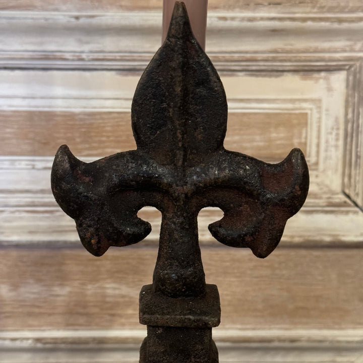Fleur de Lys candleholder | Medium - Suzie Anderson Home