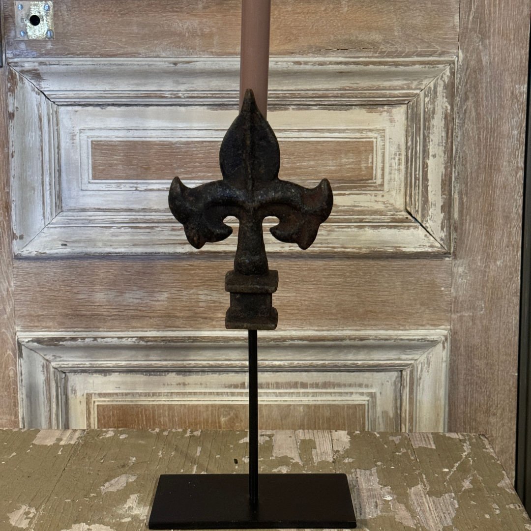Fleur de Lys candleholder | Medium - Suzie Anderson Home