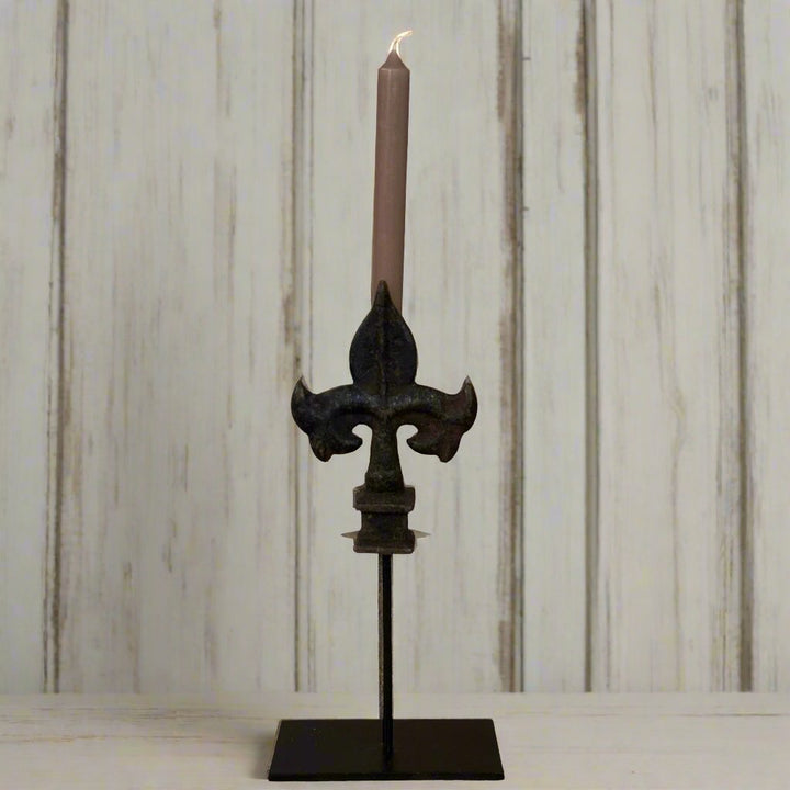 Fleur de Lys candleholder | Medium - Suzie Anderson Home