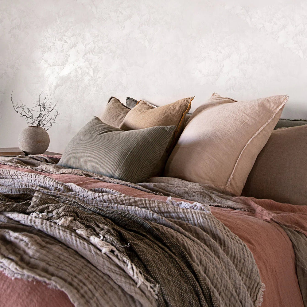 Flocca Euro Pillowcase | Floss - Suzie Anderson Home