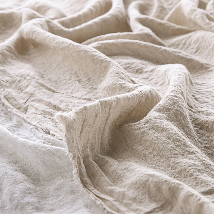 Flocca Flat Sheet | Sable - Suzie Anderson Home