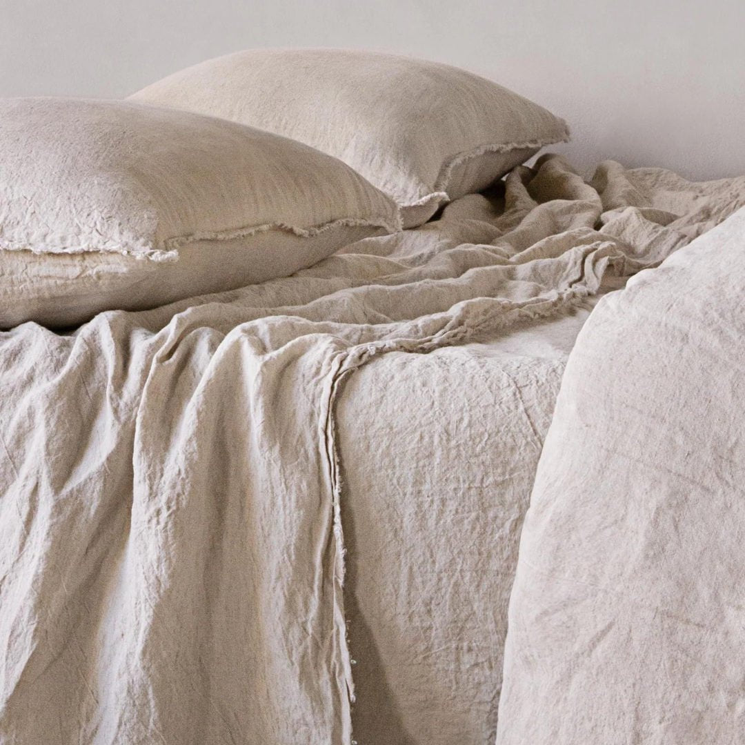 Flocca Flat Sheet | Sable - Suzie Anderson Home