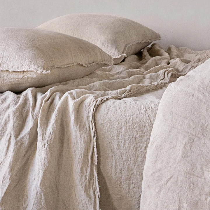 Flocca Flat Sheet | Sable - Suzie Anderson Home