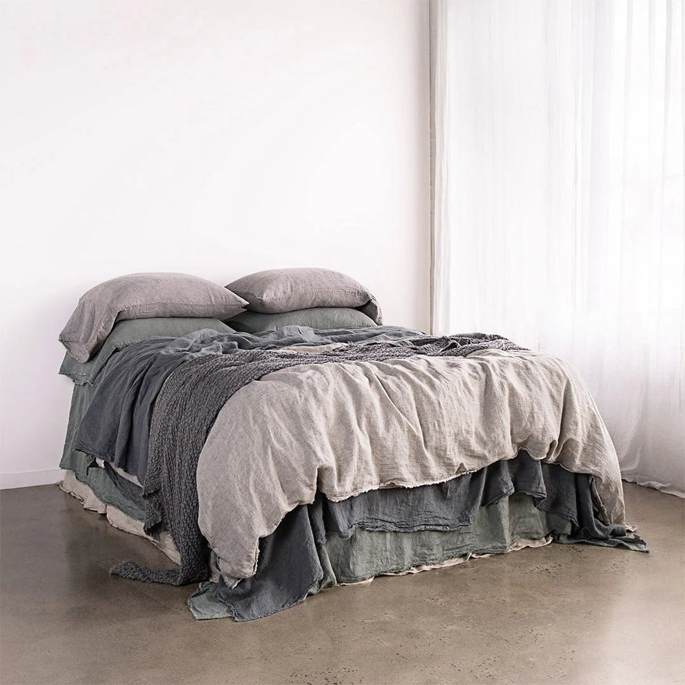 Flocca Flat Sheet | Tempest - Suzie Anderson Home