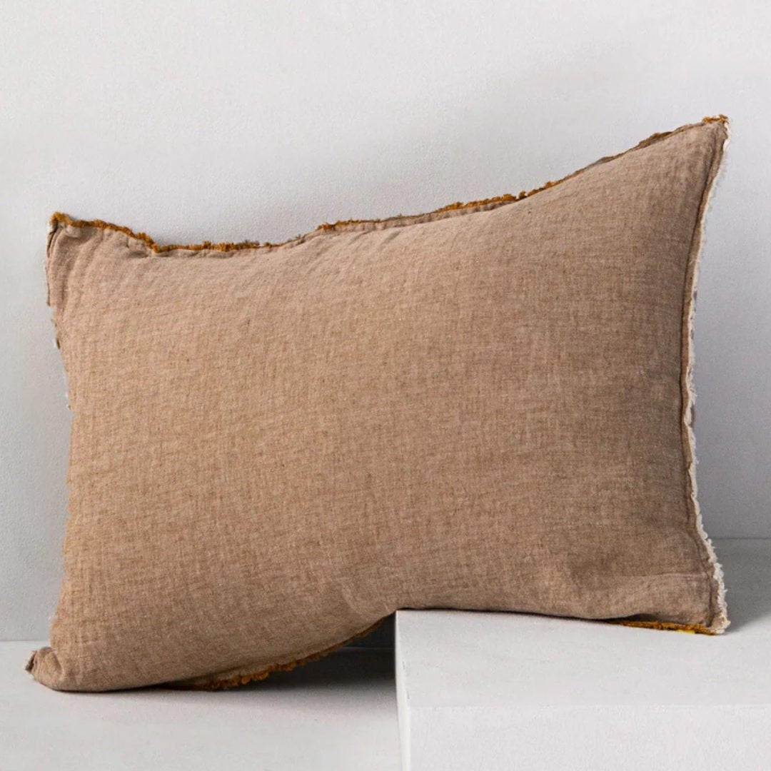 Flocca Standard Pillowcase | Brun - Suzie Anderson Home