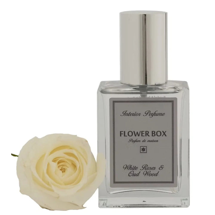 Flower Box | Interior Perfume | White Roses & Oud