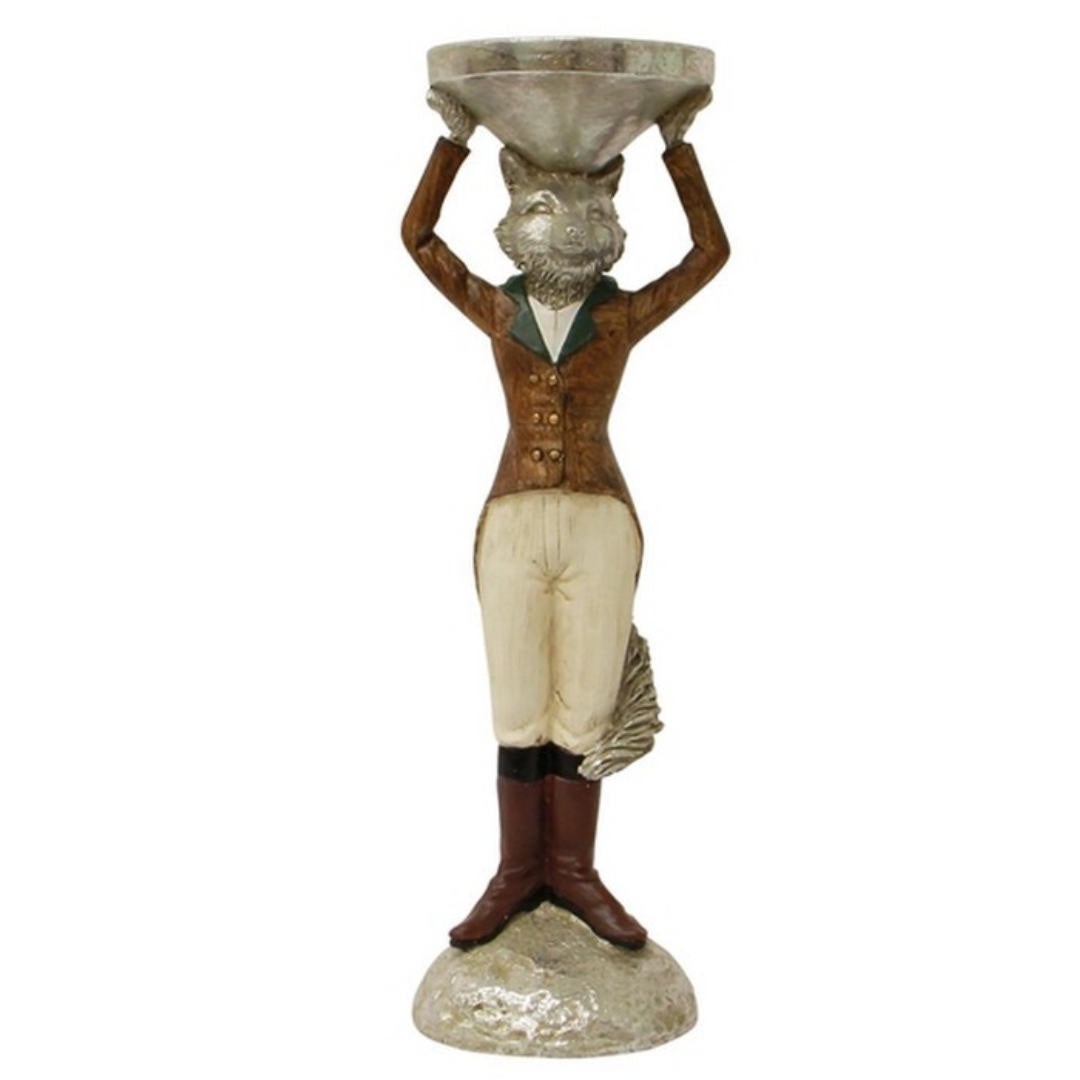 Freddy Fox Candle Holder | Tall Right