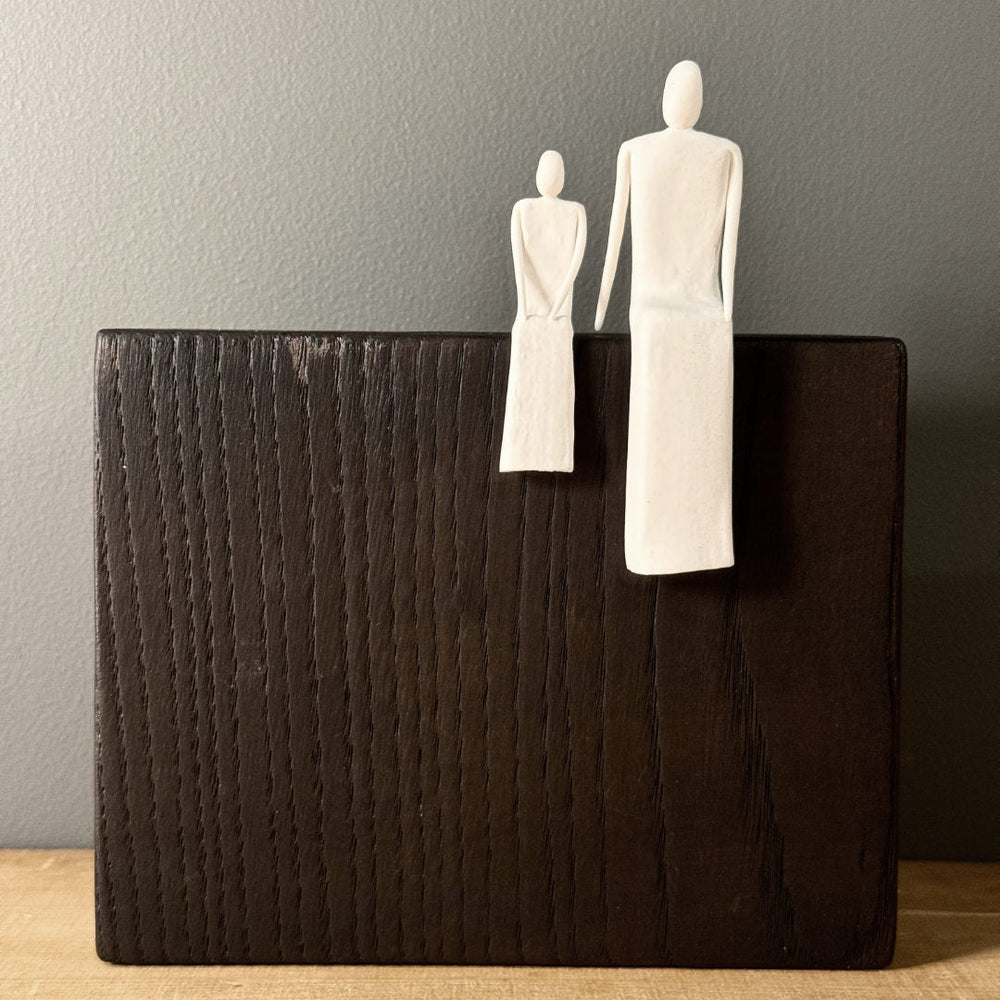 French Sculpture | "Dis papa" (Tell me daddy) | Laurent Trebout - Suzie Anderson Home