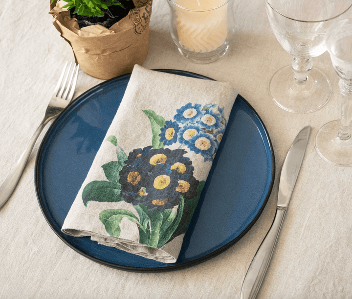 Garden Flowers | Linen Napkins | Set of 6 Mixed - Suzie Anderson Home