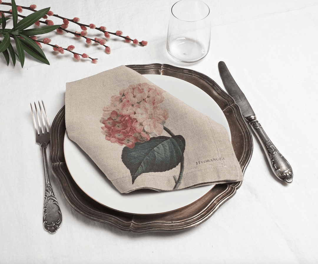 Garden Flowers | Linen Napkins | Set of 6 Mixed - Suzie Anderson Home