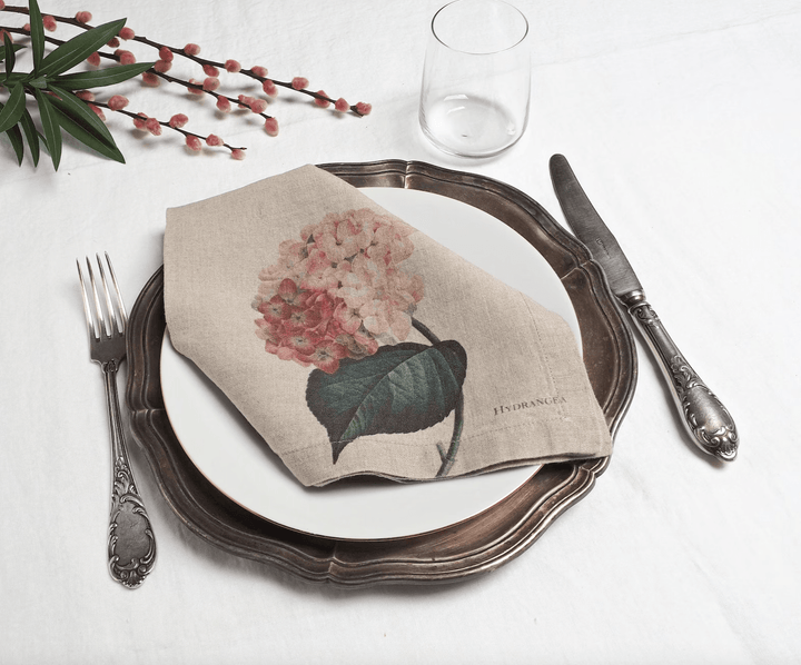 Garden Flowers | Linen Napkins | Set of 6 Mixed - Suzie Anderson Home