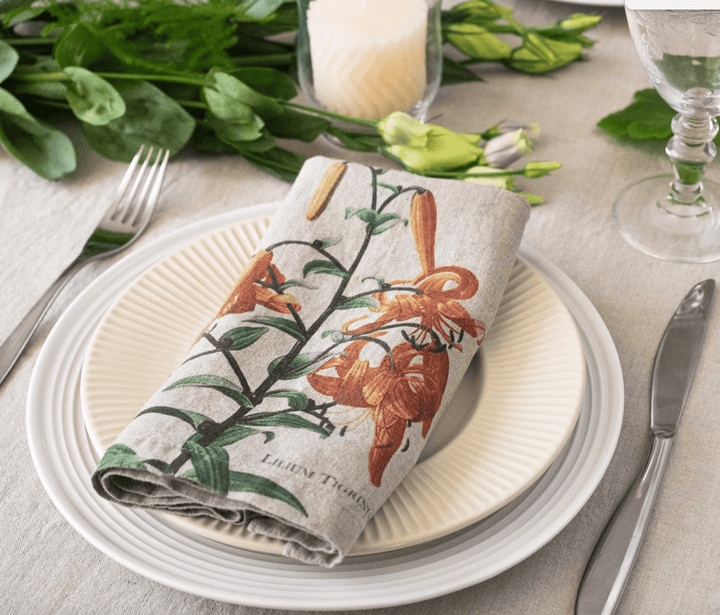 Garden Flowers | Linen Napkins | Set of 6 Mixed - Suzie Anderson Home