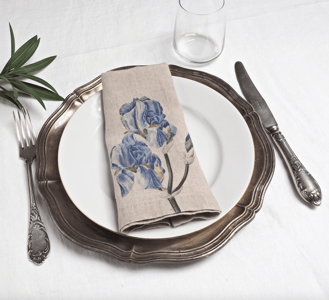 Garden Flowers | Linen Napkins | Set of 6 Mixed - Suzie Anderson Home