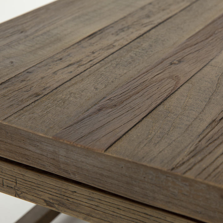 Gaston II Elm Wood Coffee Table | Flamant Belgium | W90 x L90 x H35cm - Suzie Anderson Home