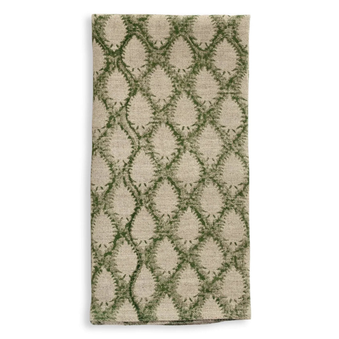 Cypress | SET OF 2 | Green Linen Napkin