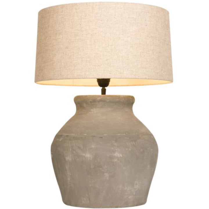 Hamo Ceramic Jug Lamp Base | Ecru W30cm x H40cm